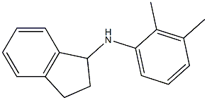 N-(2,3-dimethylphenyl)-2,3-dihydro-1H-inden-1-amine Structure