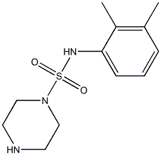 N-(2,3-dimethylphenyl)piperazine-1-sulfonamide Struktur