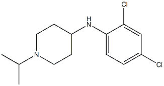 N-(2,4-dichlorophenyl)-1-(propan-2-yl)piperidin-4-amine Struktur