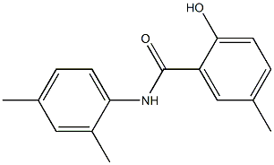 N-(2,4-dimethylphenyl)-2-hydroxy-5-methylbenzamide Structure