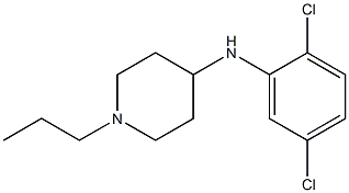 N-(2,5-dichlorophenyl)-1-propylpiperidin-4-amine Structure