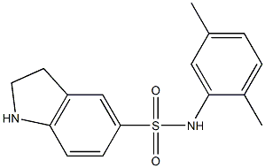 N-(2,5-dimethylphenyl)-2,3-dihydro-1H-indole-5-sulfonamide