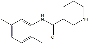 N-(2,5-dimethylphenyl)piperidine-3-carboxamide Structure