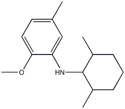  N-(2,6-dimethylcyclohexyl)-2-methoxy-5-methylaniline