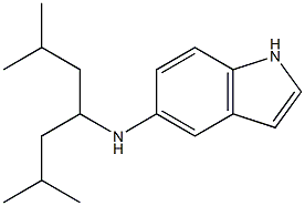 N-(2,6-dimethylheptan-4-yl)-1H-indol-5-amine