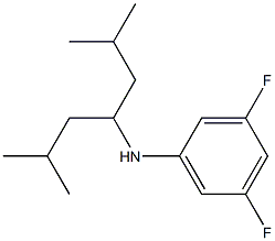 N-(2,6-dimethylheptan-4-yl)-3,5-difluoroaniline