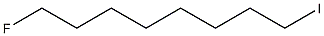 1-fluoro-8-iodooctane Struktur