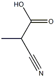 2-cyanopropionic acid Structure