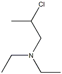 N,N-diethyl-2-chloropropylamine Struktur