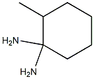 Cyclohexanediamine, methyl-,,结构式