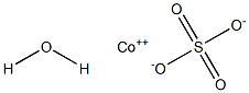 Cobalt(II) sulfate monohydrate 化学構造式