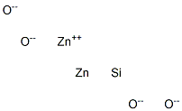 Dizinc silicon tetraoxide Structure