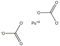 Plutonium(IV) carbonate,,结构式