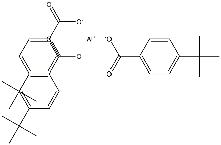 对叔丁基苯甲酸铝,,结构式