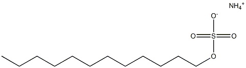 Ammonium dodecyl sulfate Structure