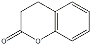 D-hydrocinnamic acid lactone Structure