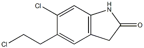 6-chloro-5-(2-chloroethyl)-1,3-dihydro-2H-indol-2-one