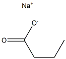 SODIUMHYDROGENBUTYRATE 结构式