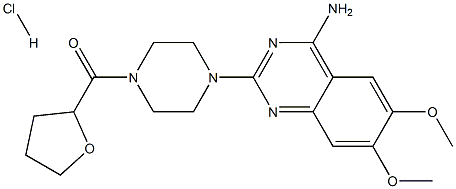 TETRAZOSINHCL Struktur