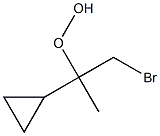 2-Propanehydroperoxide, 1-bromo-2-cyclopropyl-