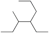 4-Ethyl-3-methylheptane. Structure