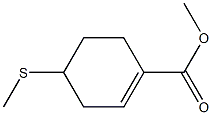 4-Methylthiocyclohex-1-enecarboxylic acid, methyl ester