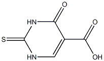 2-thioisoorotic acid Structure