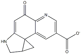 1,2,9,9a-tetrahydrocyclopropa(c)pyrido(3,2-e)indol-4-one-7-carboxylate