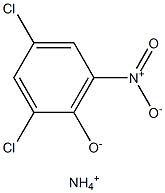 ammonium 2,4-dichloro-6-nitrophenate Structure