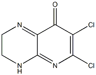 2,3-dihydro-6,7-dichloropyrido(2,3-b)pyrazine-8-oxide Structure