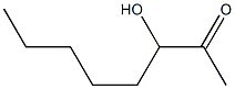 3-hydroxy-2-octanone Structure