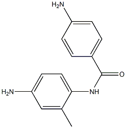 4-amino-(2-methyl-4-aminophenyl)benzamide 结构式