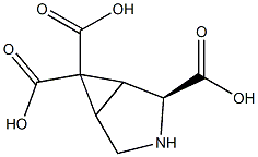 6,6-dicarboxy-3,4-methano-L-proline Structure