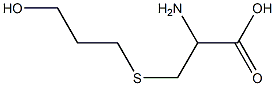 2-amino-3-(3-hydroxypropylthio)propionic acid Structure