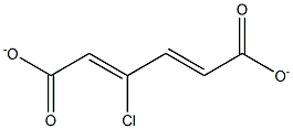 3-chloro-muconate Structure