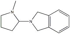 1,2-dihydro-2-(1-methylpyrrolidin-2-yl)isoindole 结构式