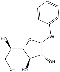 phenyl 1-selenogalactofuranoside Struktur