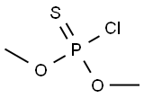DIMETHYLCHLOROPHOSPHOROTHIOATE 化学構造式
