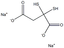 Sodium Dimercaptosuccnate Struktur