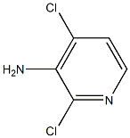 3-Amino-2,4-dichloropyridine Struktur