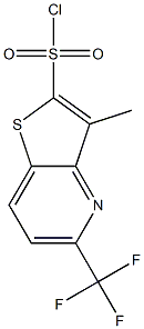  3-Methyl-5-trifluoromethyl-thieno[3,2-b]pyridine-2-sulfonyl chloride