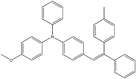 (Z)-N-(4-methoxyphenyl)-N-phenyl-4-(2-phenyl-2-p-tolylvinyl)Benzenamine