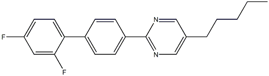 2-(2',4'-Difluorobiphenyl-4-yl)-5- pentylpyrimidine