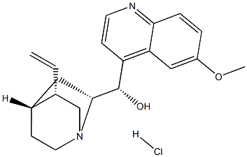 Quinine HCl medical grade Structure