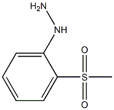 N'-[2-(Methylsulfonyl)phenyl]hydrazine Struktur