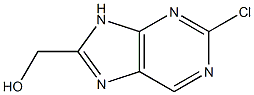 (2-chloro-9H-purin-8-yl)methanol Structure