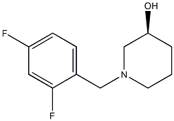 (3S)-1-(2,4-difluorobenzyl)piperidin-3-ol