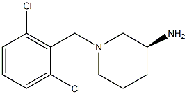(3S)-1-(2,6-dichlorobenzyl)piperidin-3-amine Structure