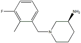 (3S)-1-(3-fluoro-2-methylbenzyl)piperidin-3-amine