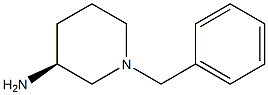 (3S)-1-benzylpiperidin-3-amine 结构式